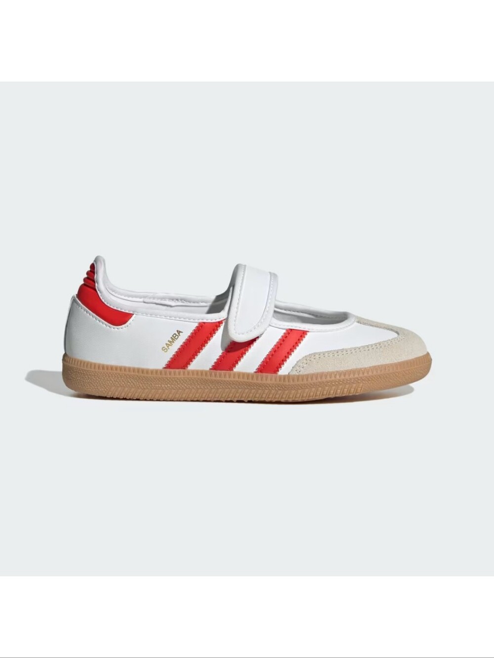 adidas Samba Mary Jane Shoes White Red